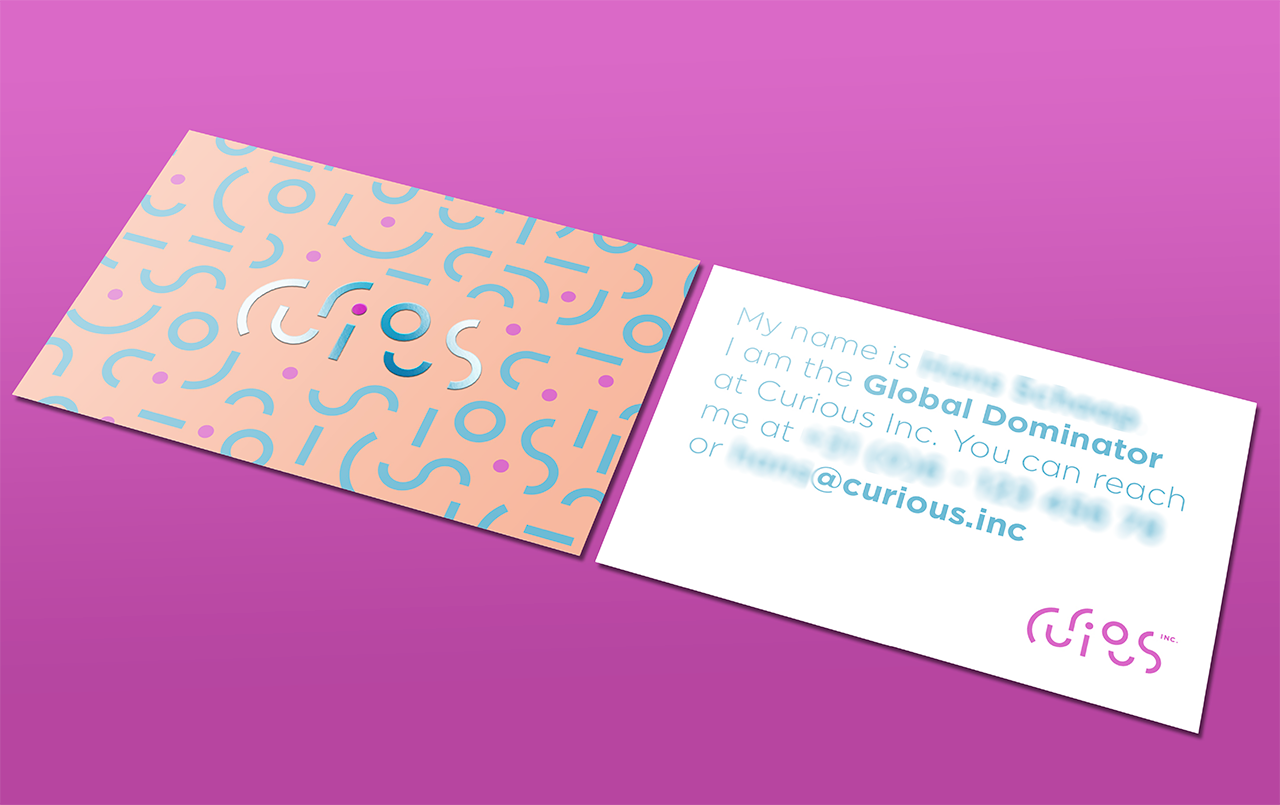 Curious Inc. Business card