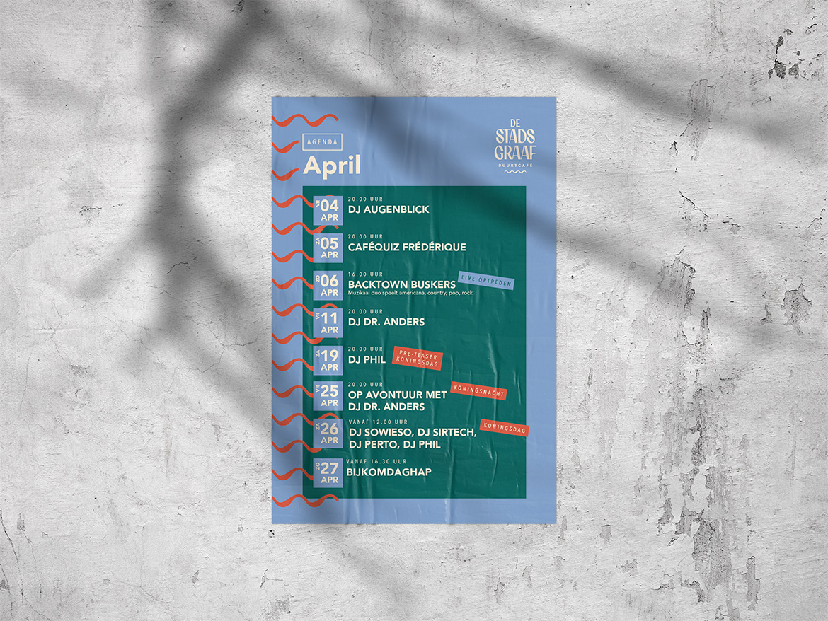 Stadsgraaf Enschede Beeldgeneratie Poster